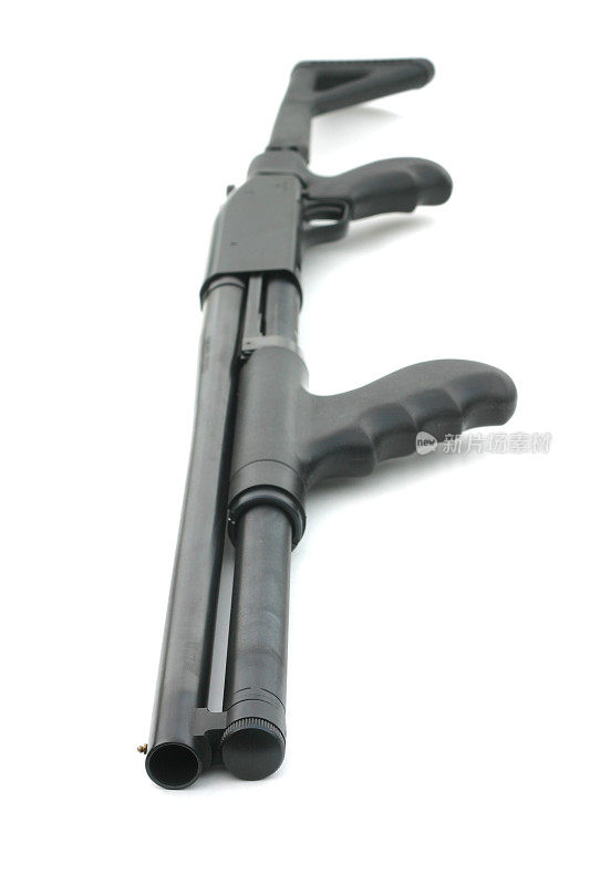 折叠Stock Riot Gun - Barrel View